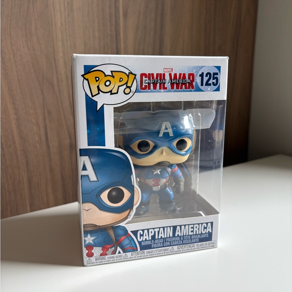 Marvel Captain America Funko Pop Vinyl - # 125